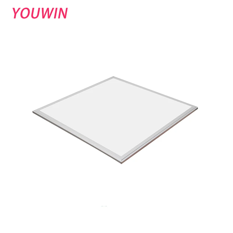 PMMA smd 2x4 ft led flat panel lighting dimmable square ceiling led panel light 600x600 18w