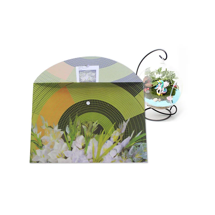 
 Рекламная папка с пластиковыми карманами и принтом на заказ  