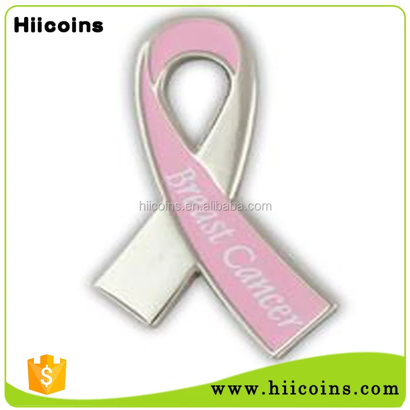 Pink Ribbon Butterfly Pin | Pink | Breast Cancer Awareness Pins by PinMart