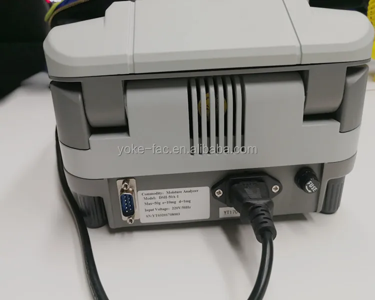 Лабораторный цифровой галогенный анализатор влажности для химического порошка