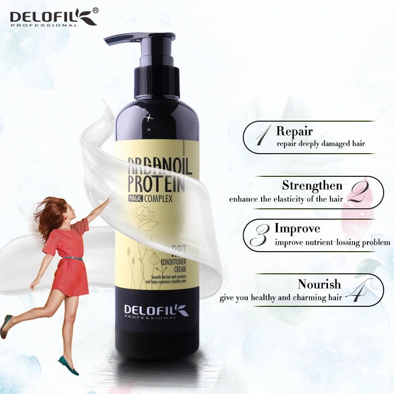 
 Крем-кондиционер DELOFIL P.P.T высокого качества, лучший крем для ухода за волосами, салонный бренд, Лидер продаж  