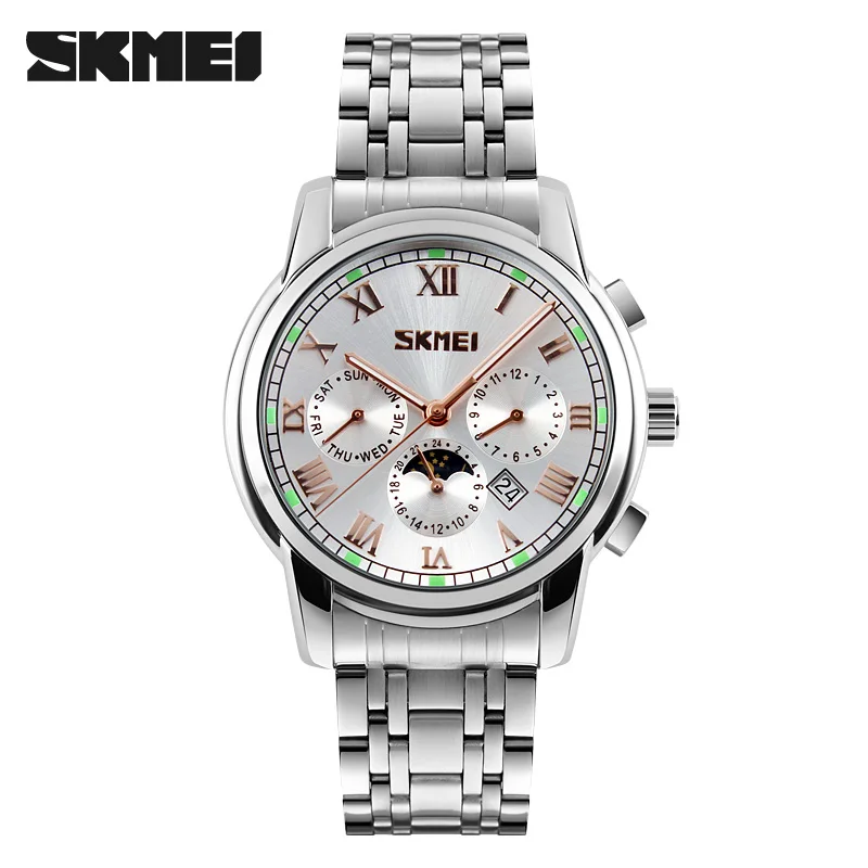 reloj hombre malla metalica