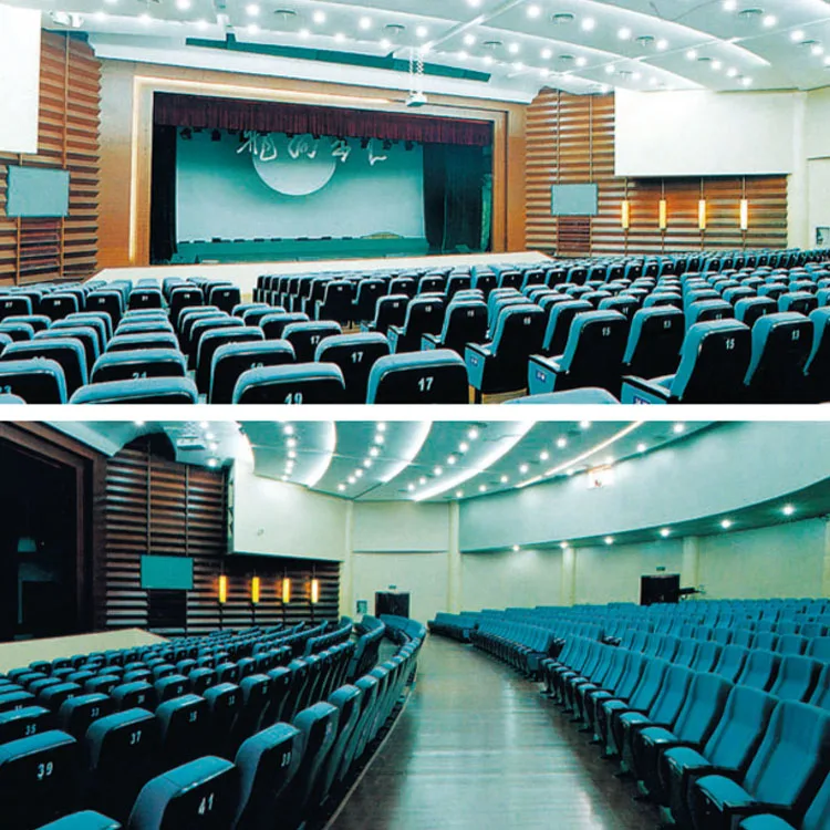 
 Высококачественный складной стул для аудитории, стул для кинотеатра, стул для кино с держателем для чашки  