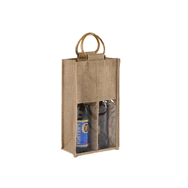 jute wine bolsas wholesale