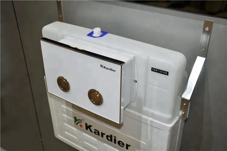 air Plate Dual Flush Pneumatic Toilet Flush Water Cistern tank for Standing Floor Toilet