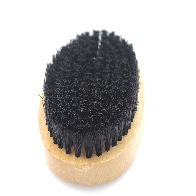 Black pig hair shoe brush clean brush made in China