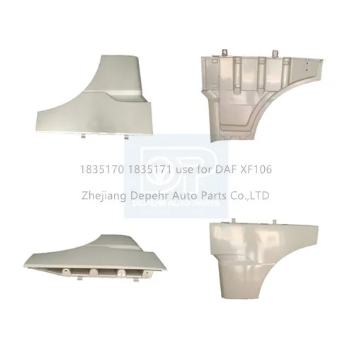 LH 1835170 RH 1835171 Depehr DA-F XF106 Euro6 Tractor Body Parts Panel Truck Plastic Door Extension
