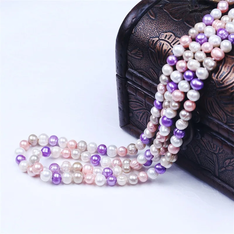 Fashion Simple Saree Newest Beaded Long 