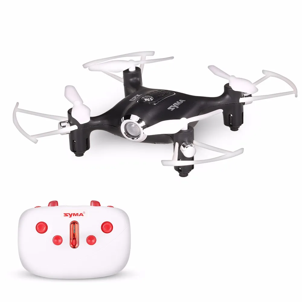 Syma X20 Pocket Drone 2.4Ghz 4CH RC Quadcopter Headless Altitude Hold Mode Black 