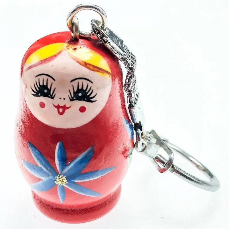 russian doll keyring