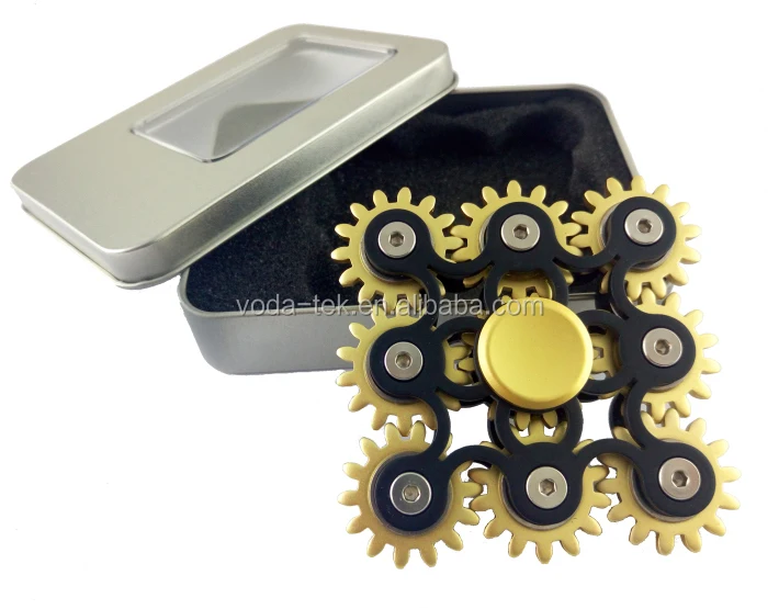 Source Fidget Spinner /Spinner Hand Toys High Quality Machinery 9 Gears  Metal Mini Toy Other Outdoor Toys & Structures Gift Box Packing On  M.Alibaba.Com