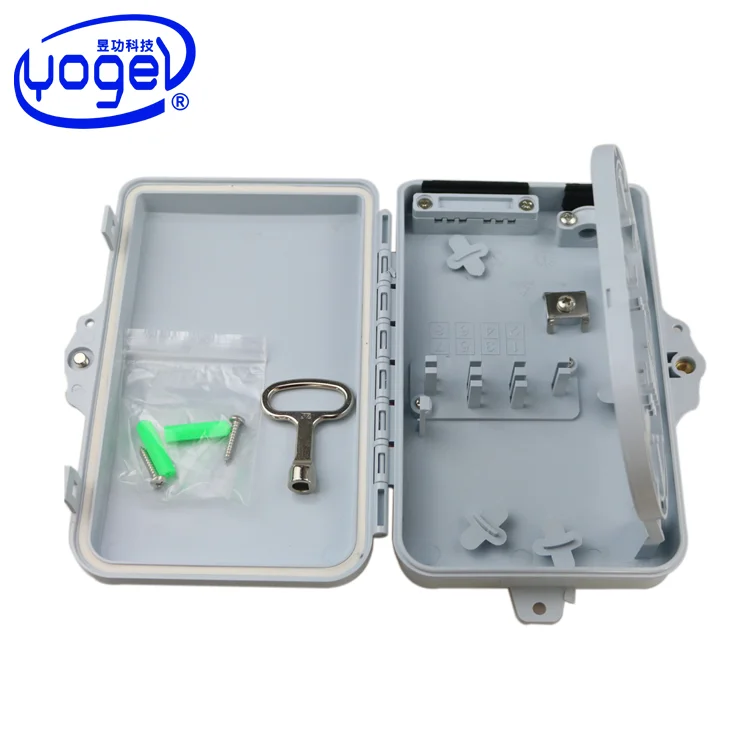 ftth 4 core nap box fiber optic mini terminal box indoor mini ODF