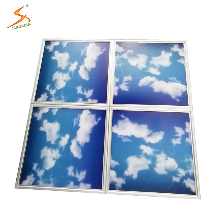 Customize image 600*600mm slim led flat ceiling panel wall light