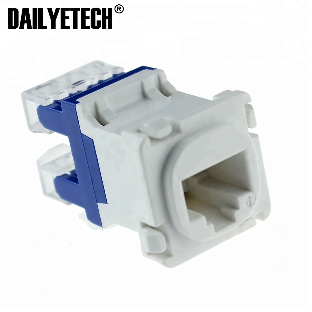 CAT6 RJ45 8P8C сетевой LAN разъем для передачи данных Mech вставной разъем от dailyetech