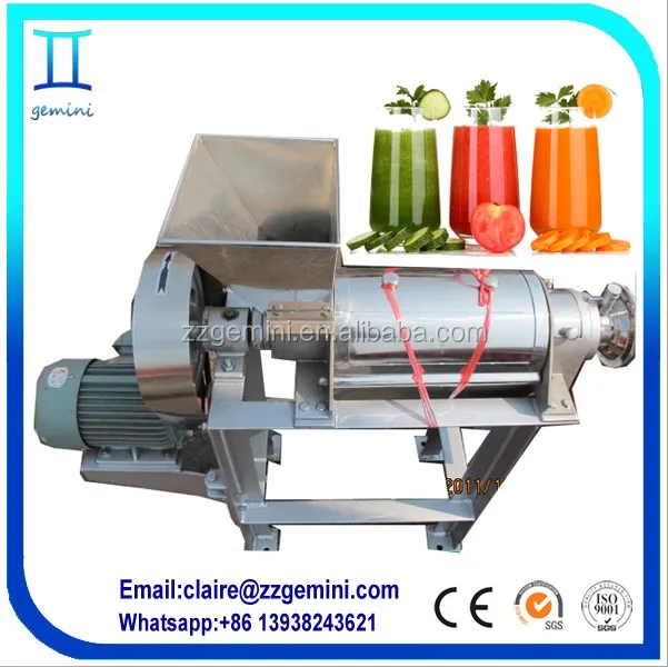 MAQORITO - Extractor Industrial Jugos Prensados en Frio (COLD PRESSED) 50 -  150 KG/H