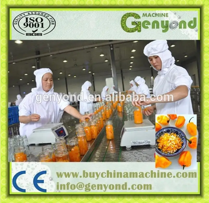 Factory Vegetable Cucumber Carrot Chill Pickles Making Jar Packing Tin Can Packaging Machine Pickle Production Plant Line
