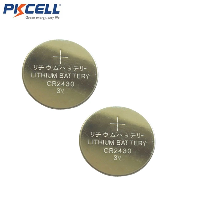 PKCELL Brand CE RoHs MSDS Lithium 3V Battery CR2400 270mAh Battery CR2430