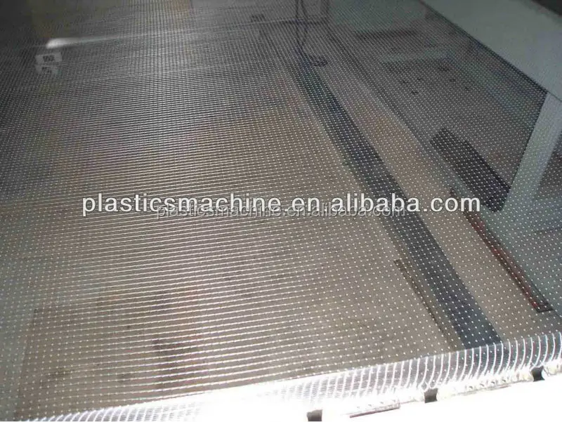 Производственная линия сетки для подъема растений машина производства пластиковых сетей