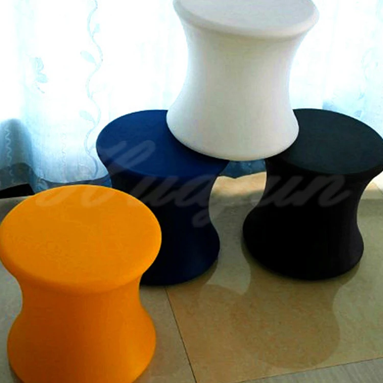 Перезаряжаемый круглый стул с подсветкой, яркий стул со светодиодной подсветкой, мебель с подсветкой