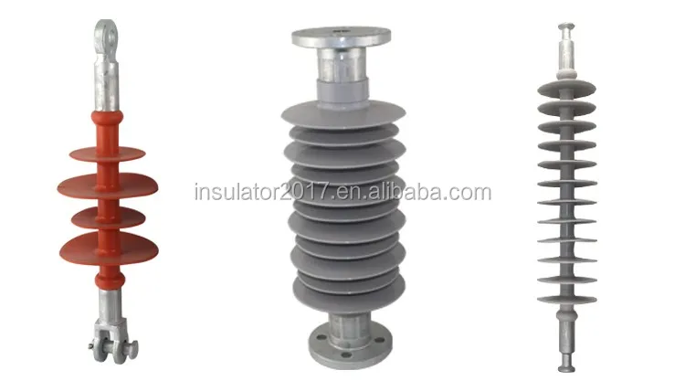 132kv overhead transmission line composite polymer post insulator