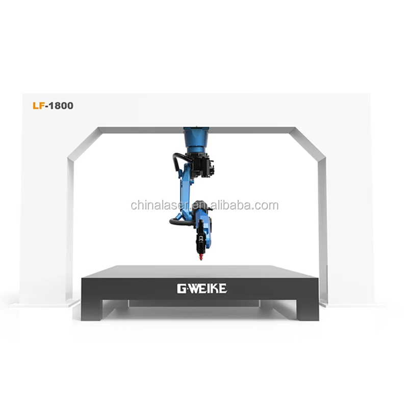 GWEIKE LF1800 Robot Automatic 3d Fiber Laser Cutter