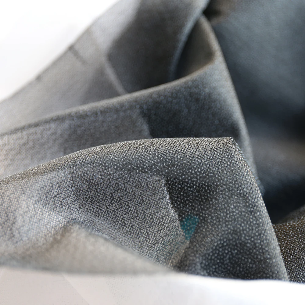 Circular Knitted Interlining Elastic Resilience Circular Interlining Fabric W50D