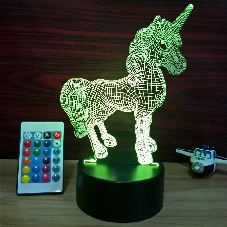 Néon Licorne Coloré à Intensité Variable, Enseigne Lumineuse Licorne Pour Decoration Murale Alimentee Par Usb 33 X 32 Cm 95536946