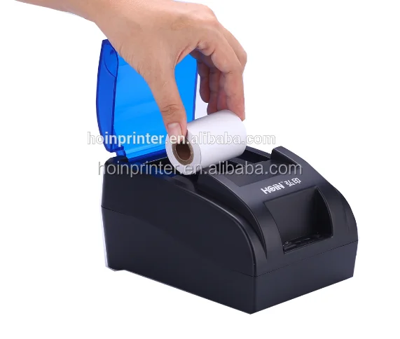 58mm Cheap Hoin Thermal Ticket Printer Mini Receipt POS Printer for Smartphone and Computer Bt+usb