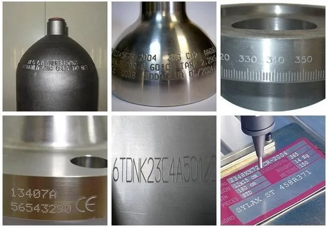 Metal Dot Peen Marking Machine , Vin Code Dot Pin Marking, Serial Number Engraving Machine