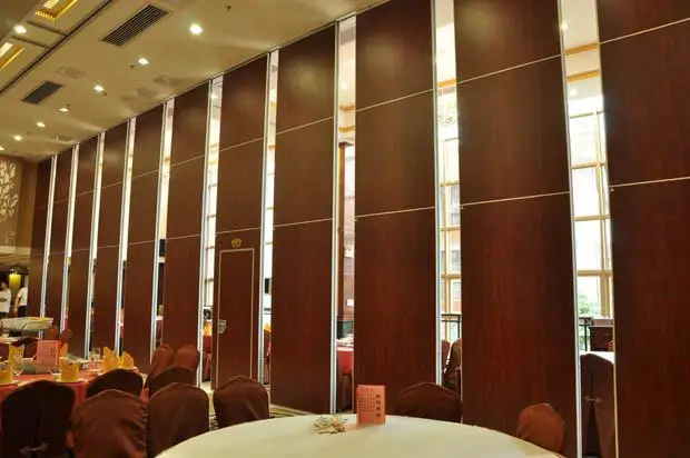 Banquet hall movable partition restaurant acoustic movable partition wall with cheap price