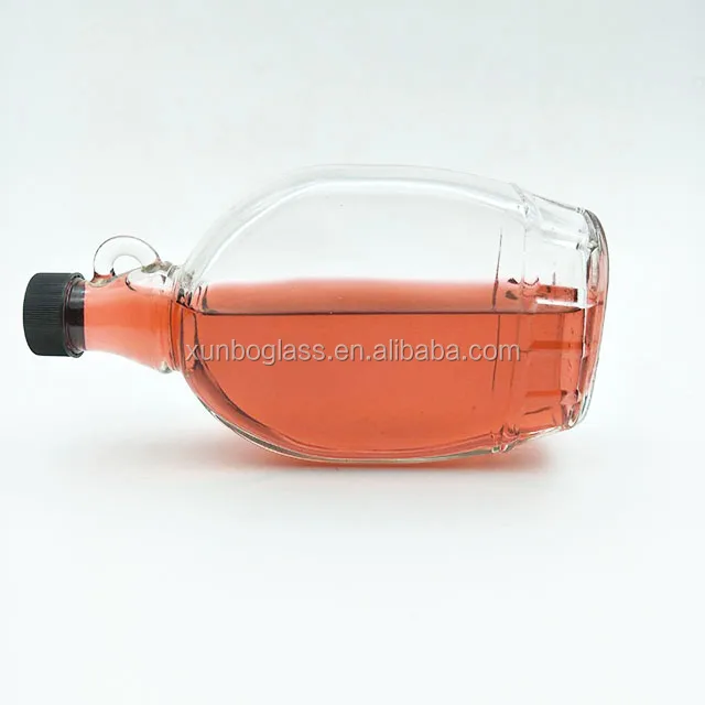 China OEM 280ml Red Medicine Bottles For Liquid Storage With Screw Cap