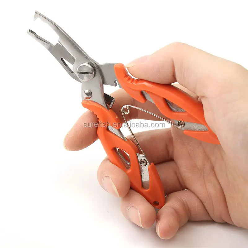 Pince à Anneau Fendu SPEEDWOX - Outil De Pêche Multifonction Avec Coupe-ligne Et Sertisseur - Longueur 13 Cm