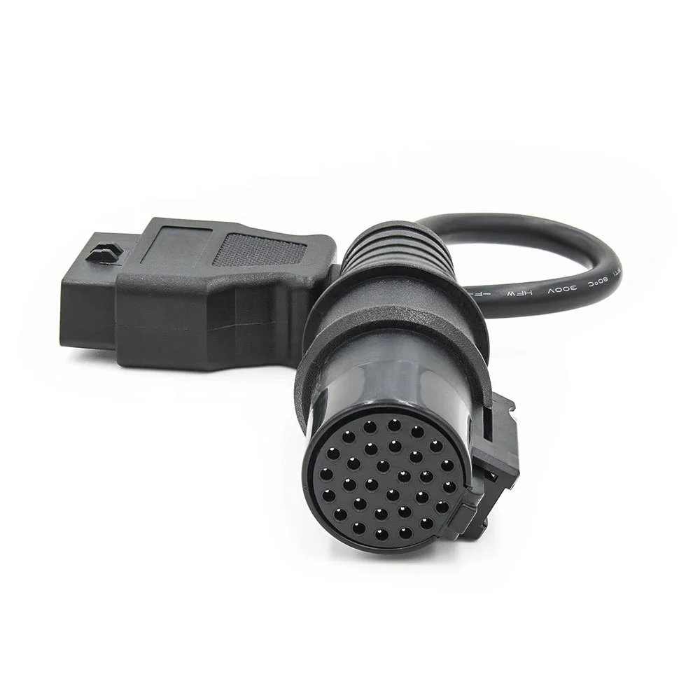 Compatible for IVECO 30PIN to 16PIN FEMALE Diagnostic CABLE for COMMERCIAL VEHICLE