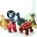 2016 Free shipping European export standards Children Plush Toys Cloth dolls Dinosaur doll Cushion birthday gift