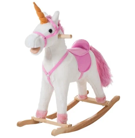 ride on stuffed unicorn