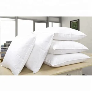 Hot Sale Cheap China Suppliers Wholesale White Filled Almohada Machine Washable Home Use Bed Rest Cotton Pillow