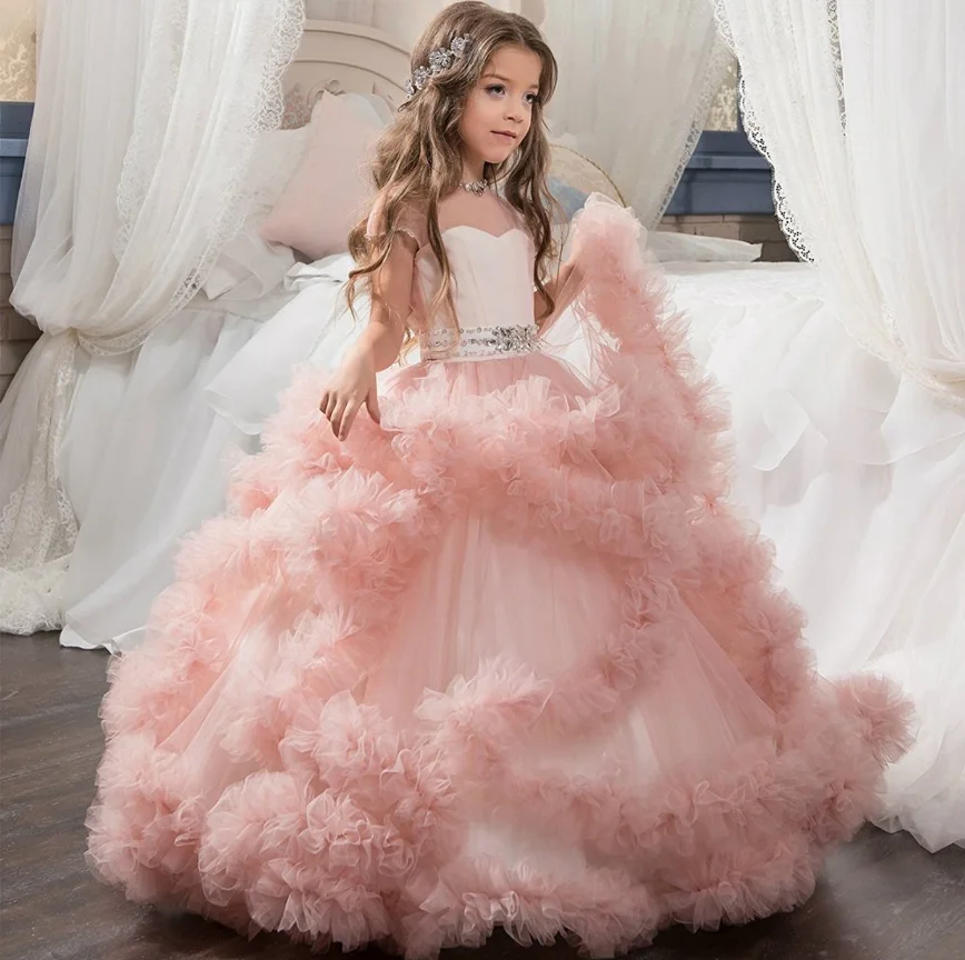Elegant Princess Dress Design For Children Clothing Girl Lace Floral Party  Dress - Buy Lace Dress Patterns For Girls,Girl Dresses For Wedding,Girl  Dress For Sale Product on 
