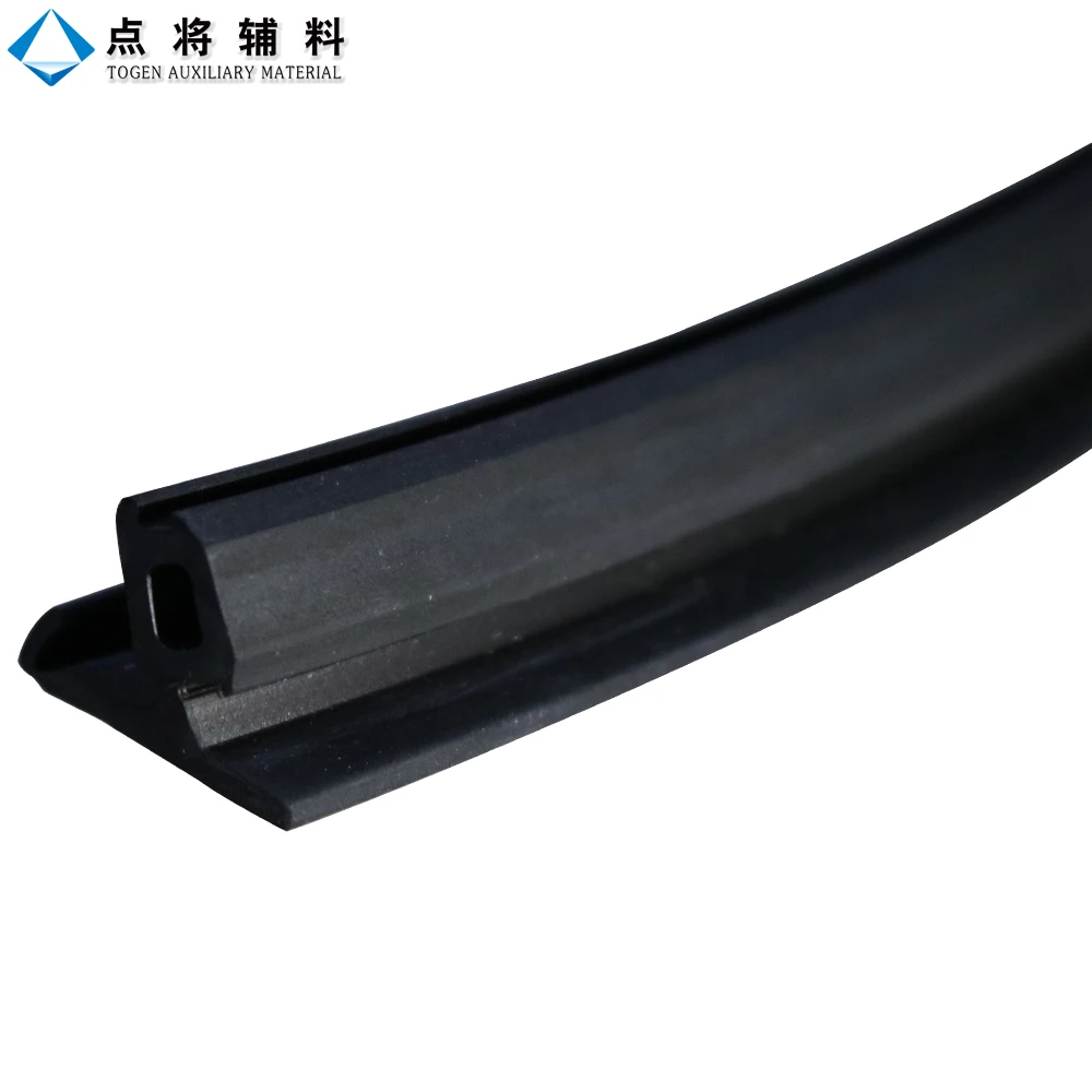 Sourcing Map U Channel Edge Trim, 6.5ft Length Rubber Guard Seal Strip Edge Protector Fit For 08 15mm Edge 1564 W X 516 H Black