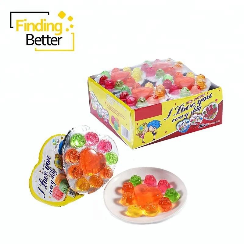 Chinese Confectionery Halal Pudding Custom Jelly Cup Candy Heart Rose Fruit Jelly Candy Buy Fruit Jelly Candy Jelly Cup Candy Halal Pudding Product On Alibaba Com