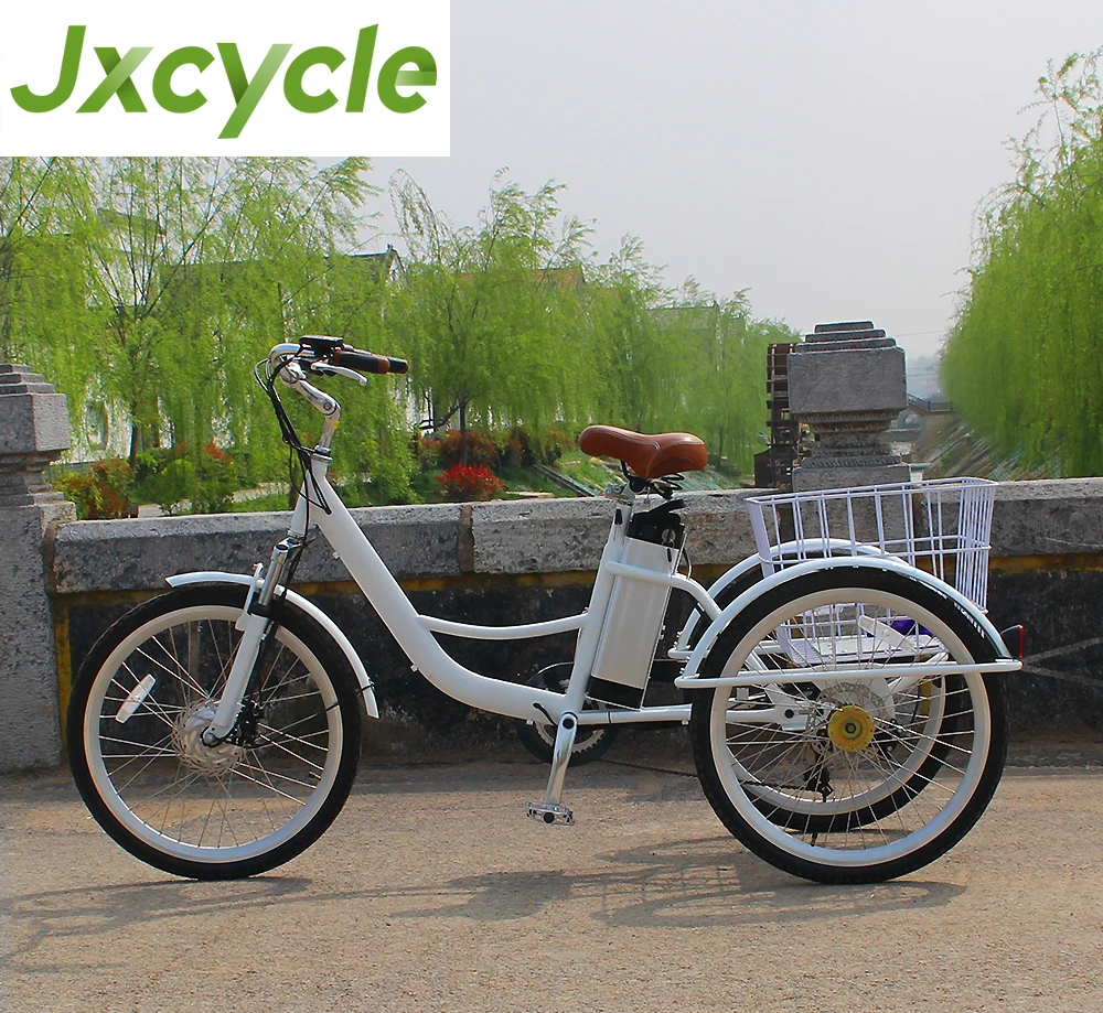 Различные цвета и стиль Электрический Трехколесный Велосипед Для Взрослых для