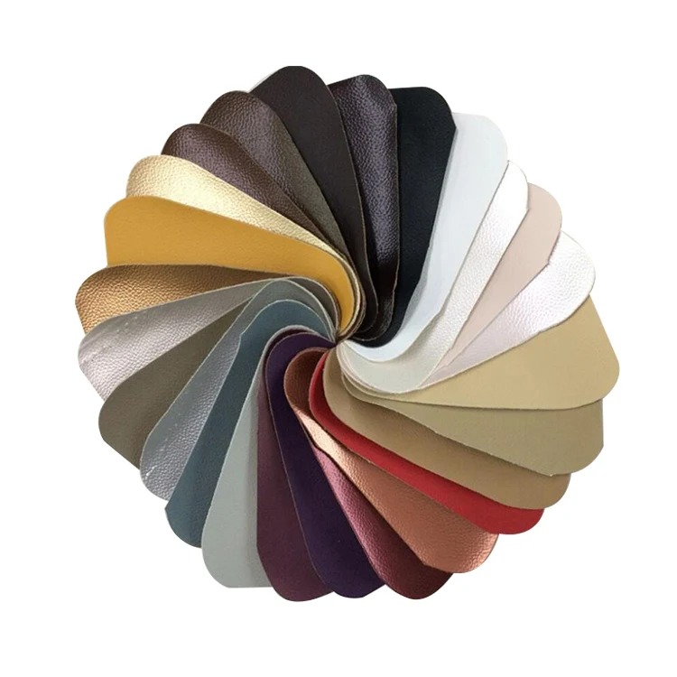 各种设计pu合成仿皮革面料