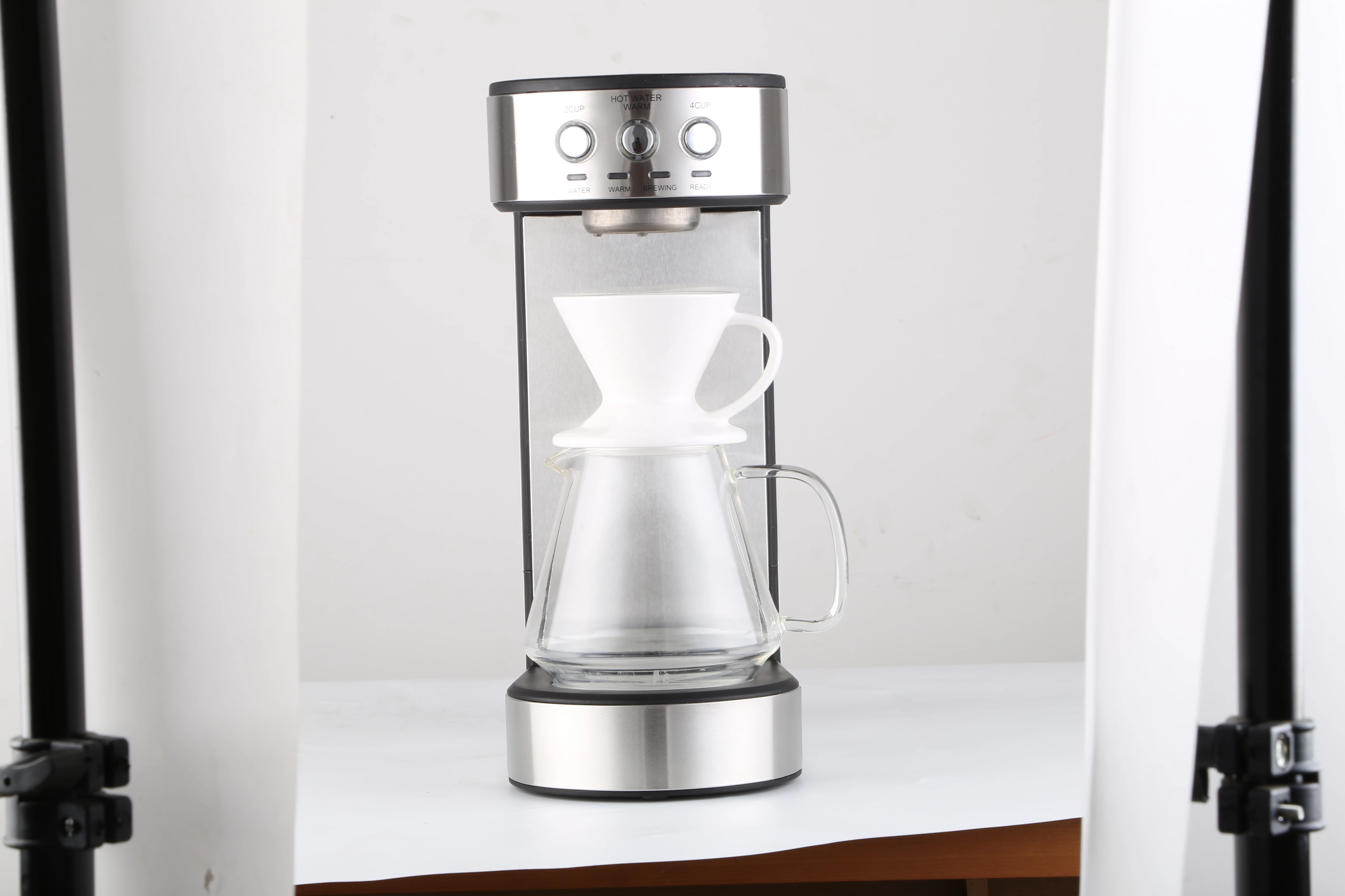 Coffee Machine, Gourmia GCM4900 Coffee Maker - Electric Pour Over