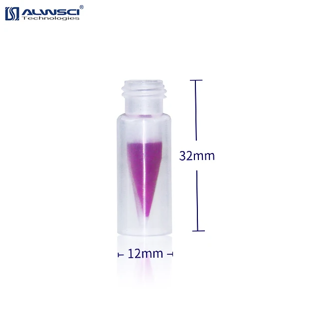 Расходные материалы для хроматографии, трубчатая ВЭЖХ 0,3 мл, маленькие пластиковые флаконы с винтовой крышкой