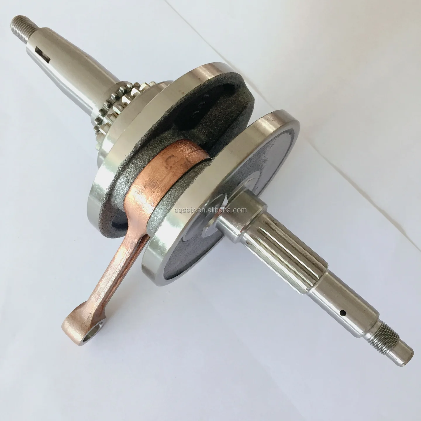 SHUAI BANG Ego Forged Steel Crankshaft for Yamaha LC135/135LC 5-Speed Racing Engine 48-58HRC Hardness