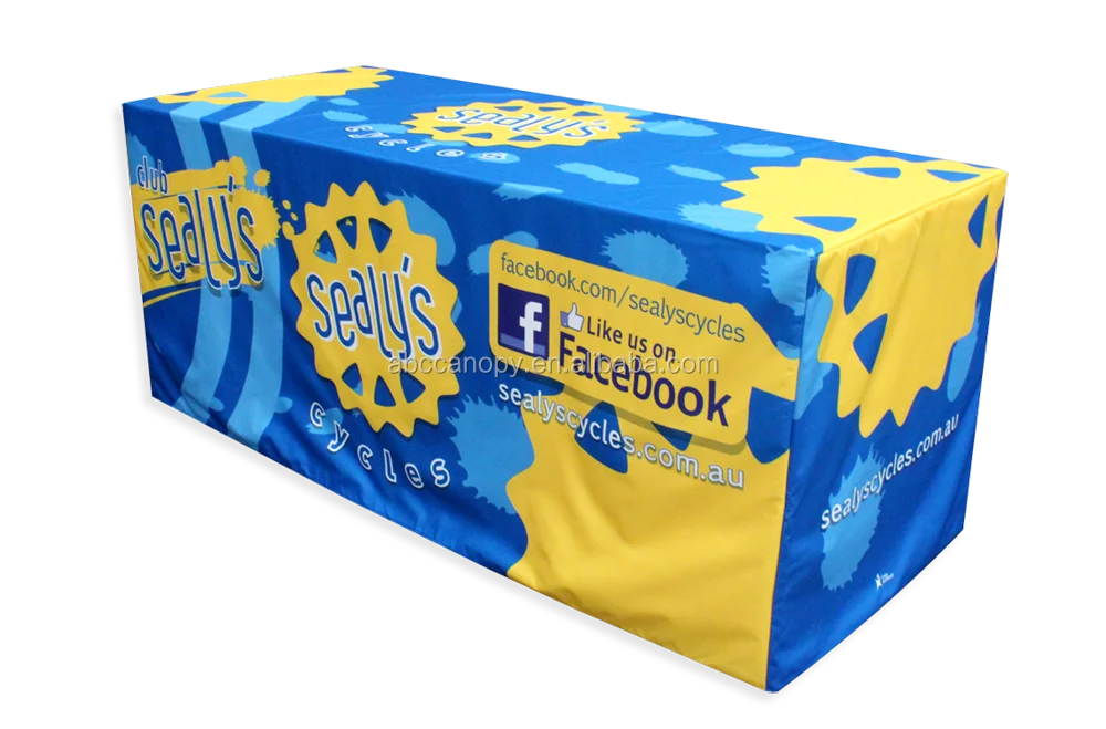 Уличная скатерть с принтом на заказ 6