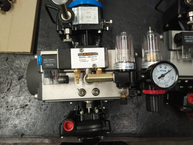 Casting butterfly Valve 20 Series with Double Regulating Pneumatic for Water Oil Gas Application