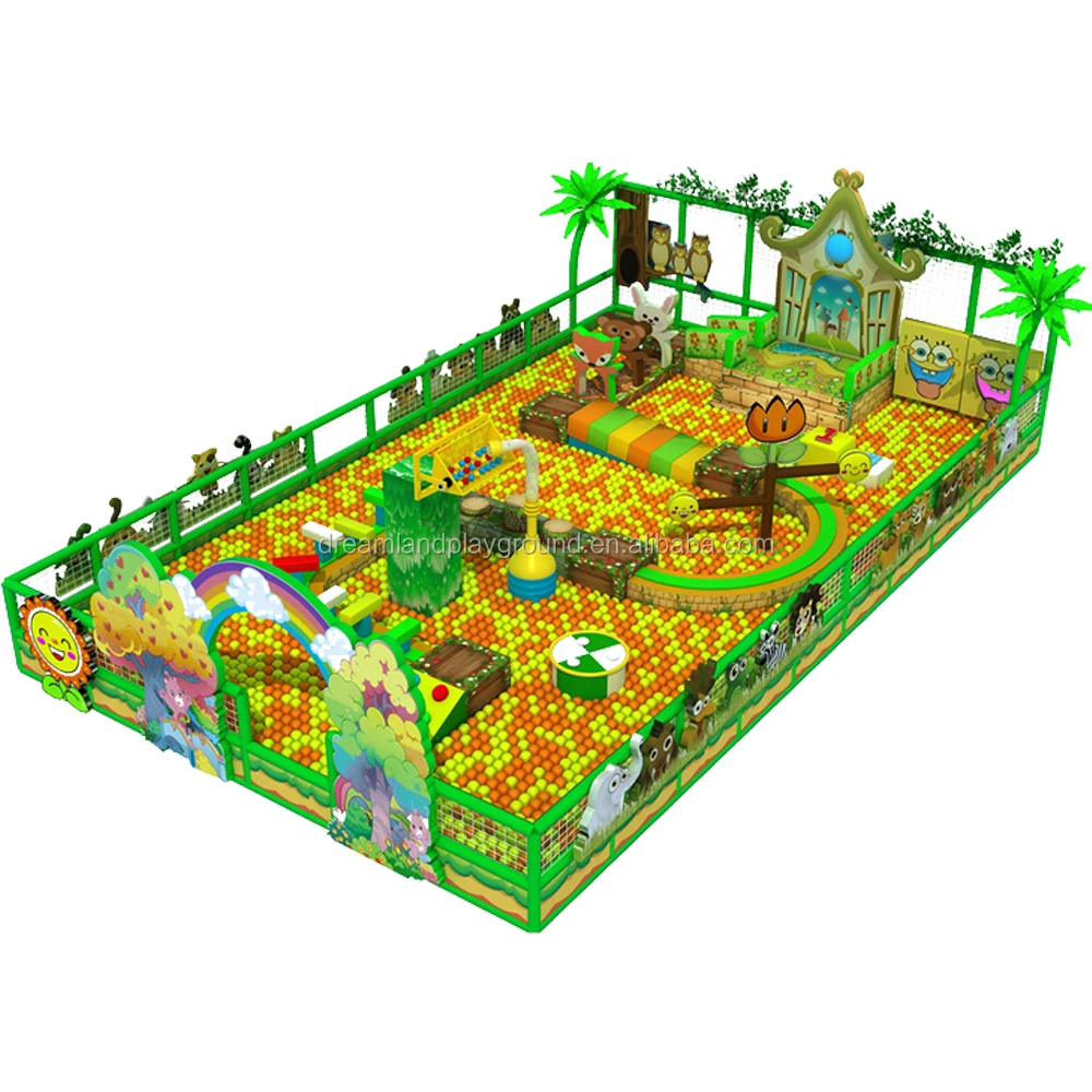Customized Indoor Playground Design Freely Made From Dreamland