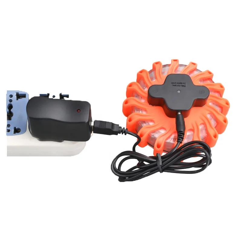 Portable Rechargeable LED Emergency Light Traffic Safety Magnetic Emergency Beacon Light