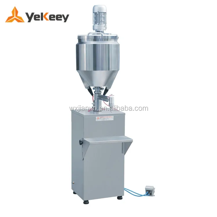 GS-2 горячая Распродажа полуавтомат пневматический наполнительная машина для жидкий крем