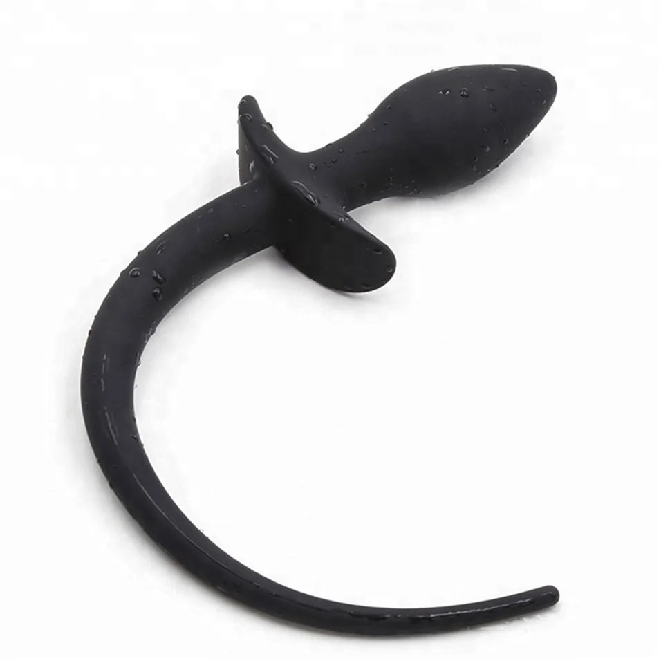 Pure Silicone Anal Plug Tail Black Long Dog Tail Butt Plugs Ball Dilator  Butt Plug Gay - Buy Butt Plug Gay,Long Dog Tail Butt Plugs,Anal Plug Tail  ...